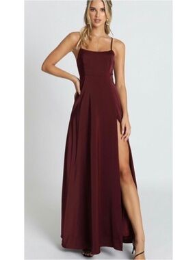 knee length dresses for ladies Baltic Born Womens Katherine Maxi Dress | Cream + Rust Floral